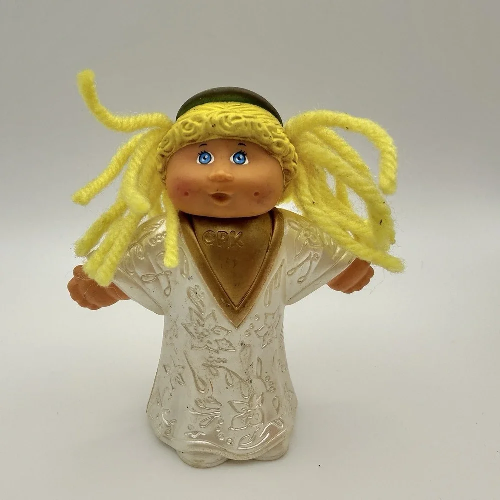 Lot 3 CPK Cabbage Patch Kids Mini‎ PVC Doll Figurine Figures Yarn Hair 1984/1992